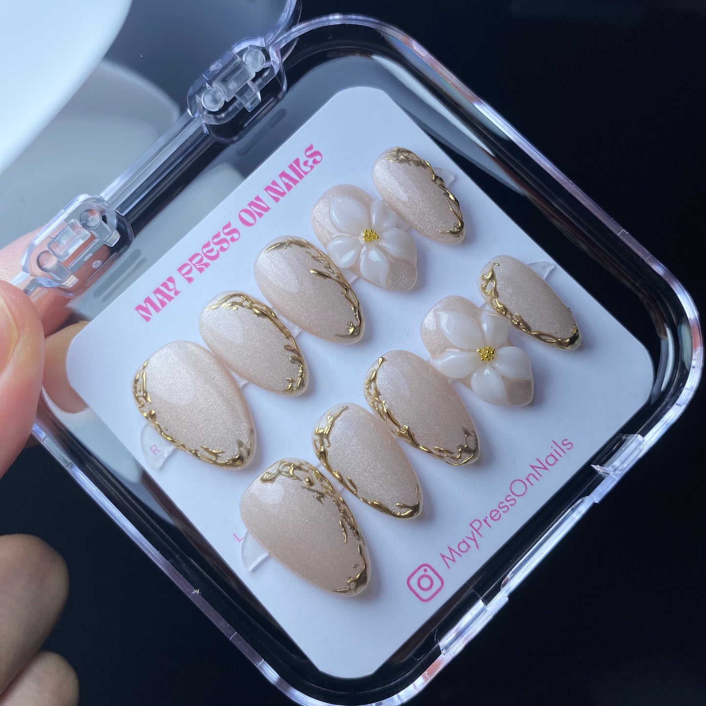 3D Summer Press-On Nails M117