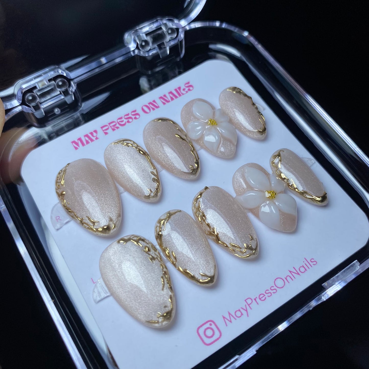 3D Summer Press-On Nails M117