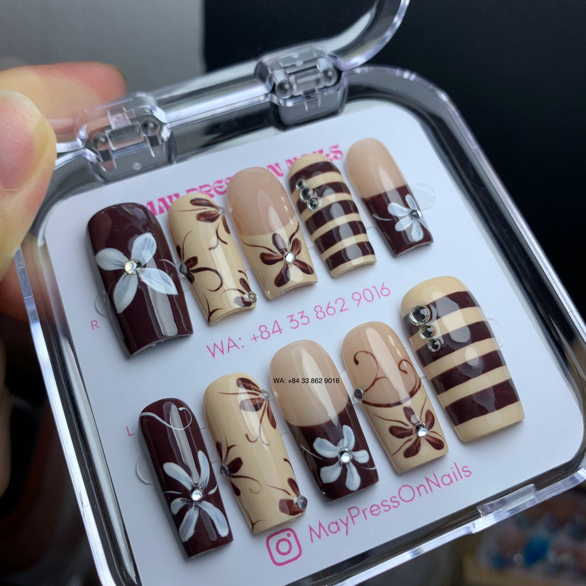 Y2k press on nails 03