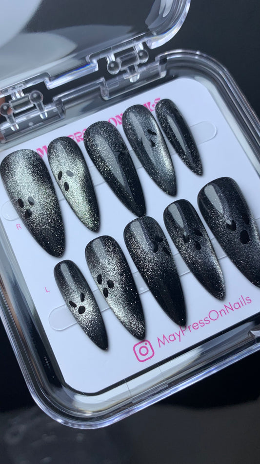 Autumn press-on nails M14