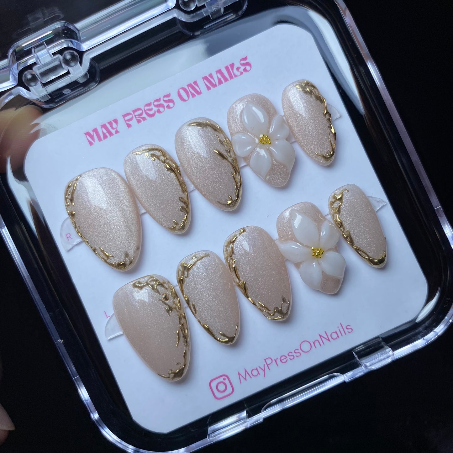 3D Summer Press-On Nails M117