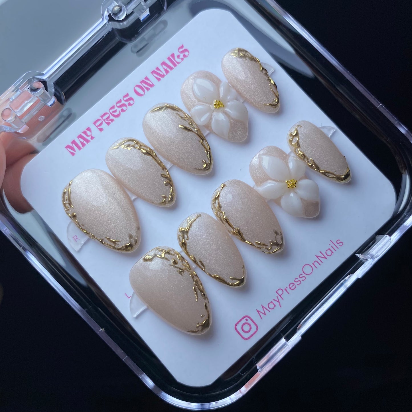3D Summer Press-On Nails M117