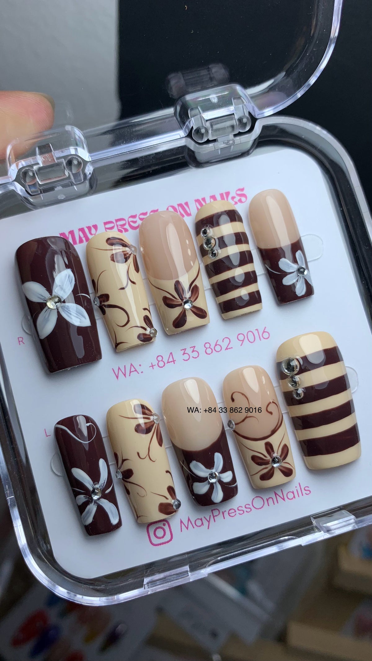 Y2k press on nails 03